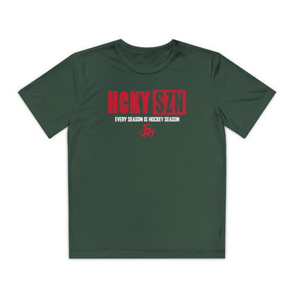 Every Season is HCKY SZN Youth Competitor Tee (Red Logo) - Various Colors