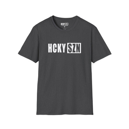 HCKY SZN Softstyle Tee Shirt (Dark Heather)