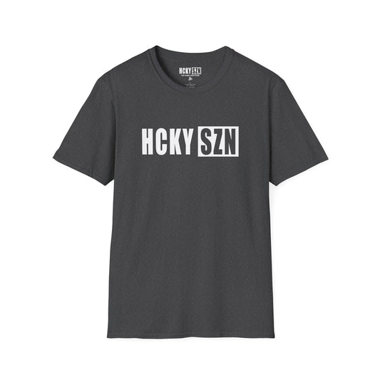 HCKY SZN Softstyle Tee Shirt (Dark Heather)