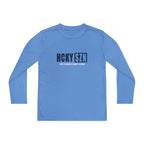 Every Season is HCKY SZN Youth Competitor Long Sleeve Tee (Navy Logo) - Various Colors