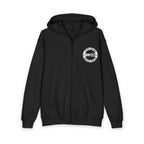 Youth Circle Logo Full Zip Hoodie (Black)