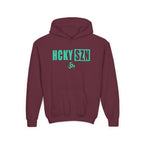 Youth HCKY SZN (Seafoam Logo) Hooded Sweatshirt - Various Colors