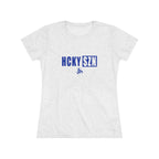 Women’s Hockey Vibe Triblend Tee (Royal Blue Logo)