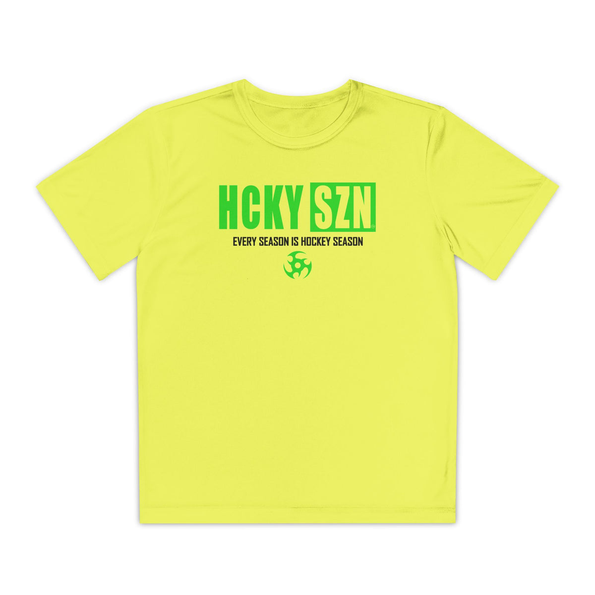 Every Season is HCKY SZN Youth Competitor Tee (Lime Logo) - Various Colors