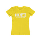Every Season Is Hockey Season Women's Boyfriend Tee (White Logo) - Various Colors