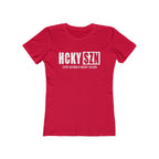Every Season Is Hockey Season Women's Boyfriend Tee (White Logo) - Various Colors