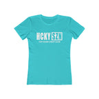 Every Season Is Hockey Season Women's Boyfriend Tee (White Logo) - Various Colors
