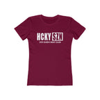 Every Season Is Hockey Season Women's Boyfriend Tee (White Logo) - Various Colors