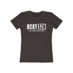 Every Season Is Hockey Season Women's Boyfriend Tee (White Logo) - Various Colors