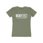 Every Season Is Hockey Season Women's Boyfriend Tee (White Logo) - Various Colors