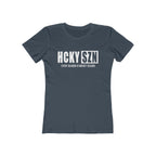 Every Season Is Hockey Season Women's Boyfriend Tee (White Logo) - Various Colors