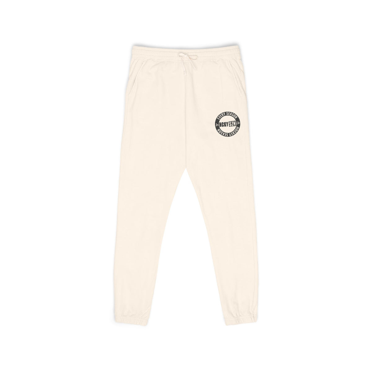 Every Season Emblem Fleece Sweatoants (Ivory)