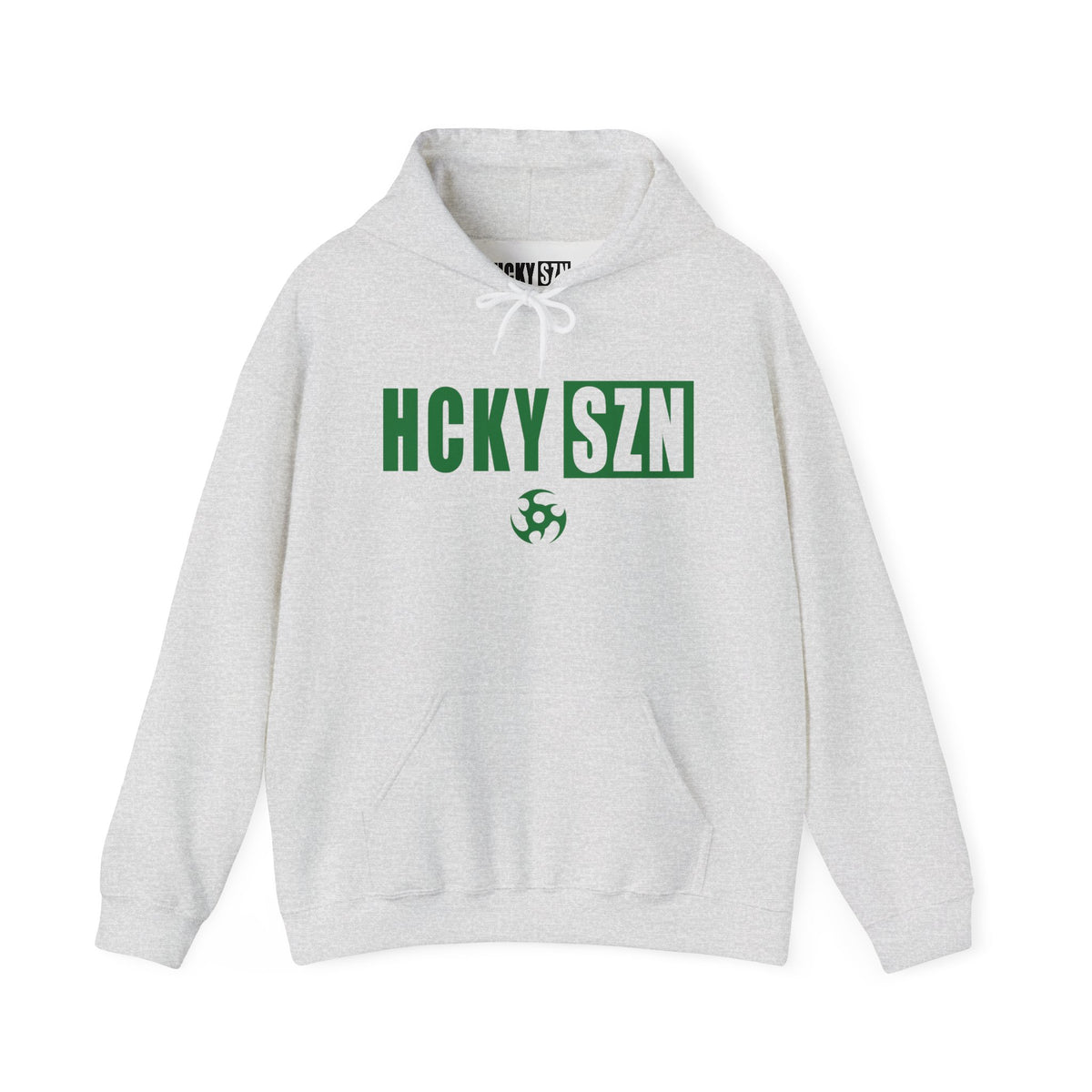 HCKY SZN (Green Logo) Hooded Sweatshirt - Various Colors