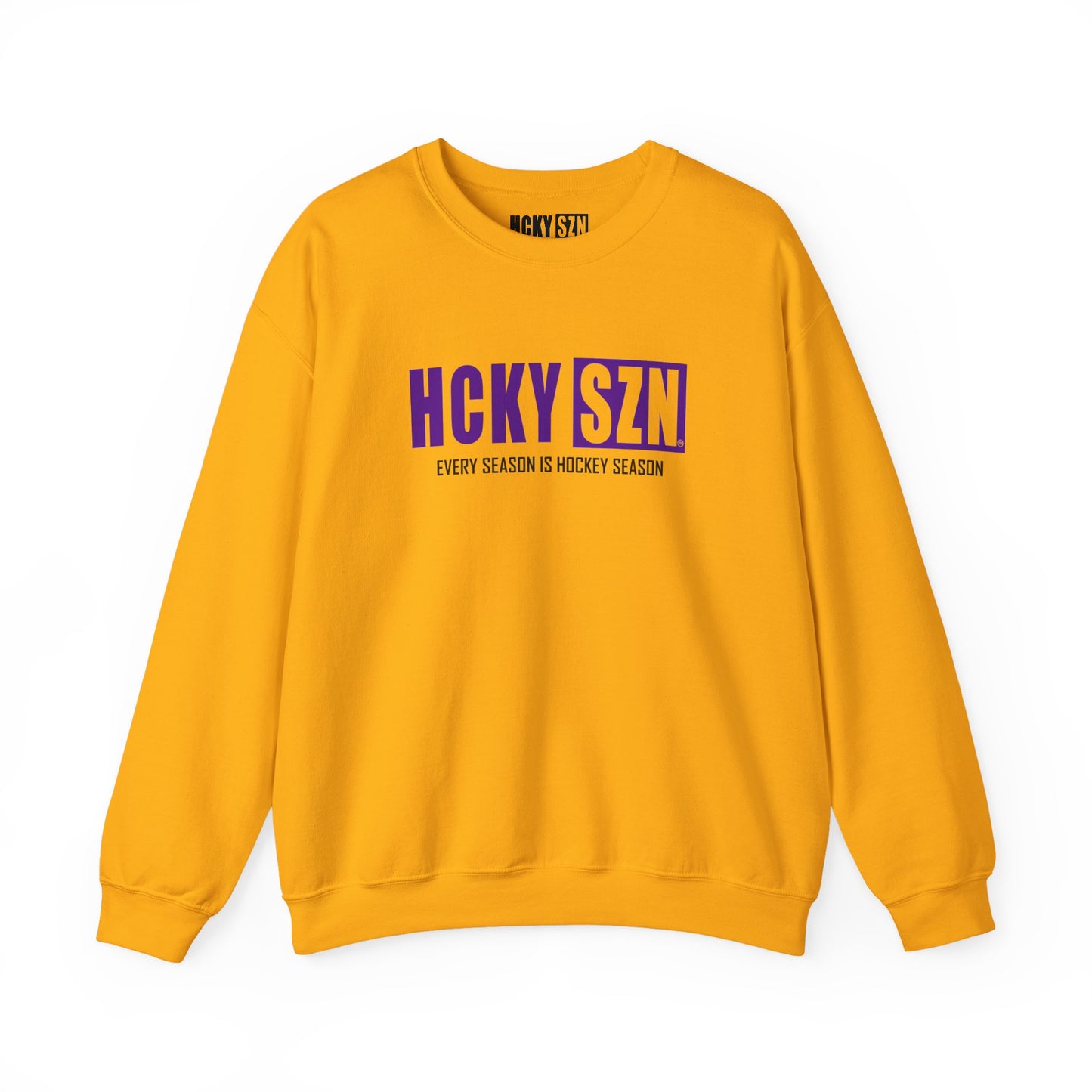 HCKY SZN Crewneck Sweatshirt (Purple Logo) - Various Colors