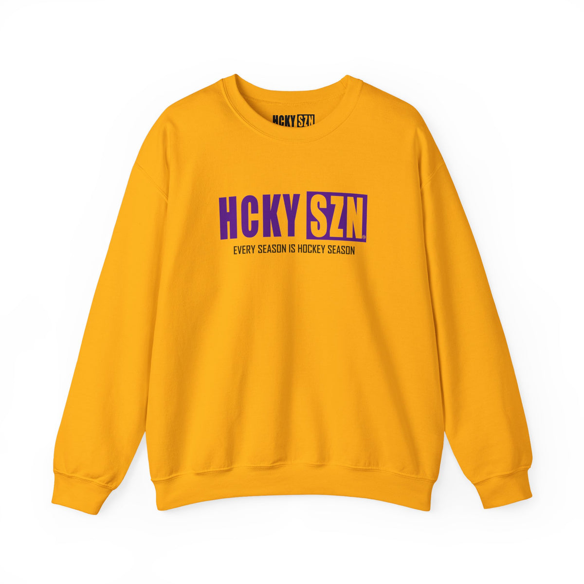 HCKY SZN Crewneck Sweatshirt (Purple Logo) - Various Colors