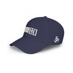 HCKY SZN Low Profile Embroidered Baseball Cap - Navy (White Logo)