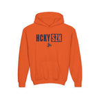 Youth HCKY SZN (Navy Logo) Hooded Sweatshirt - Various Colors