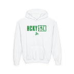 Youth HCKY SZN (Green Logo) Hooded Sweatshirt - Various Colors