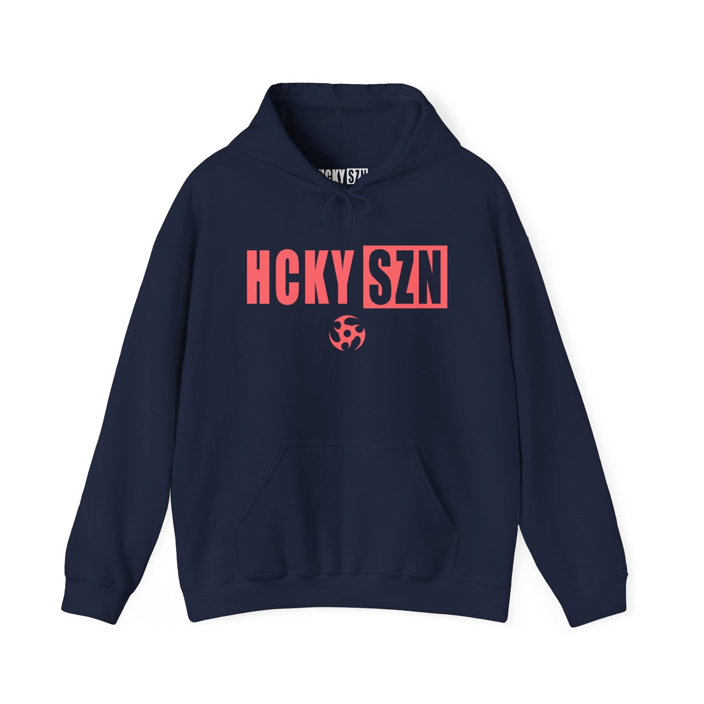 HCKY SZN (Peach Logo) Hooded Sweatshirt - Various Colors