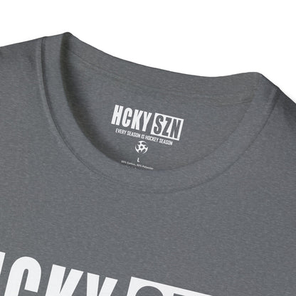 HCKY SZN Softstyle Tee Shirt (Heather Graphite)