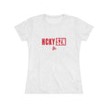 Women’s Hockey Vibe Triblend Tee (Red Logo)