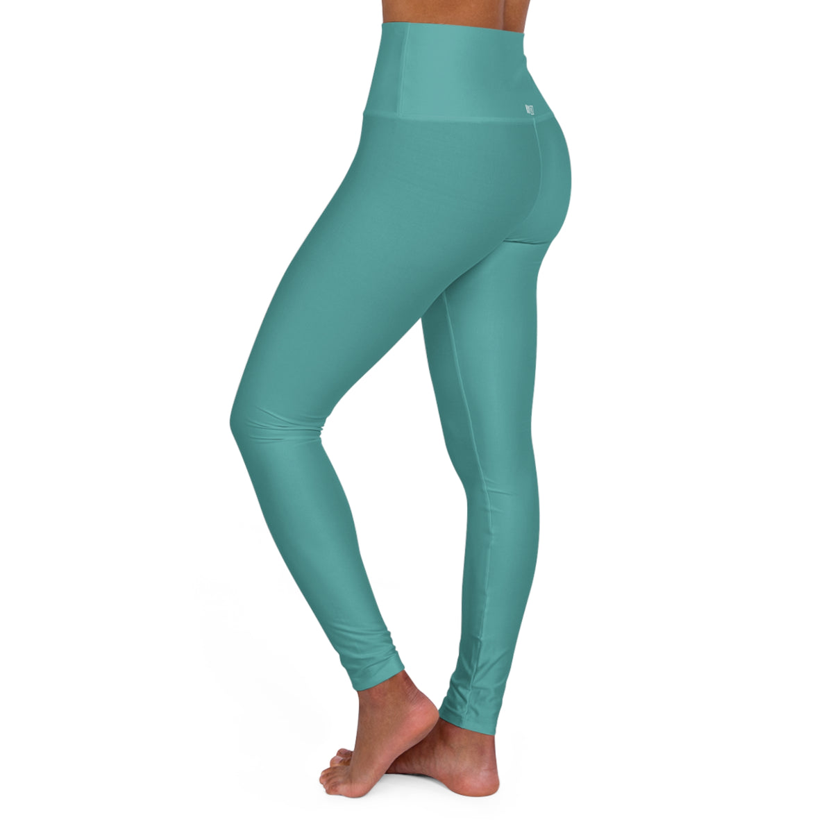 HCKY SZN High Waisted Yoga Leggings (Minty Green)