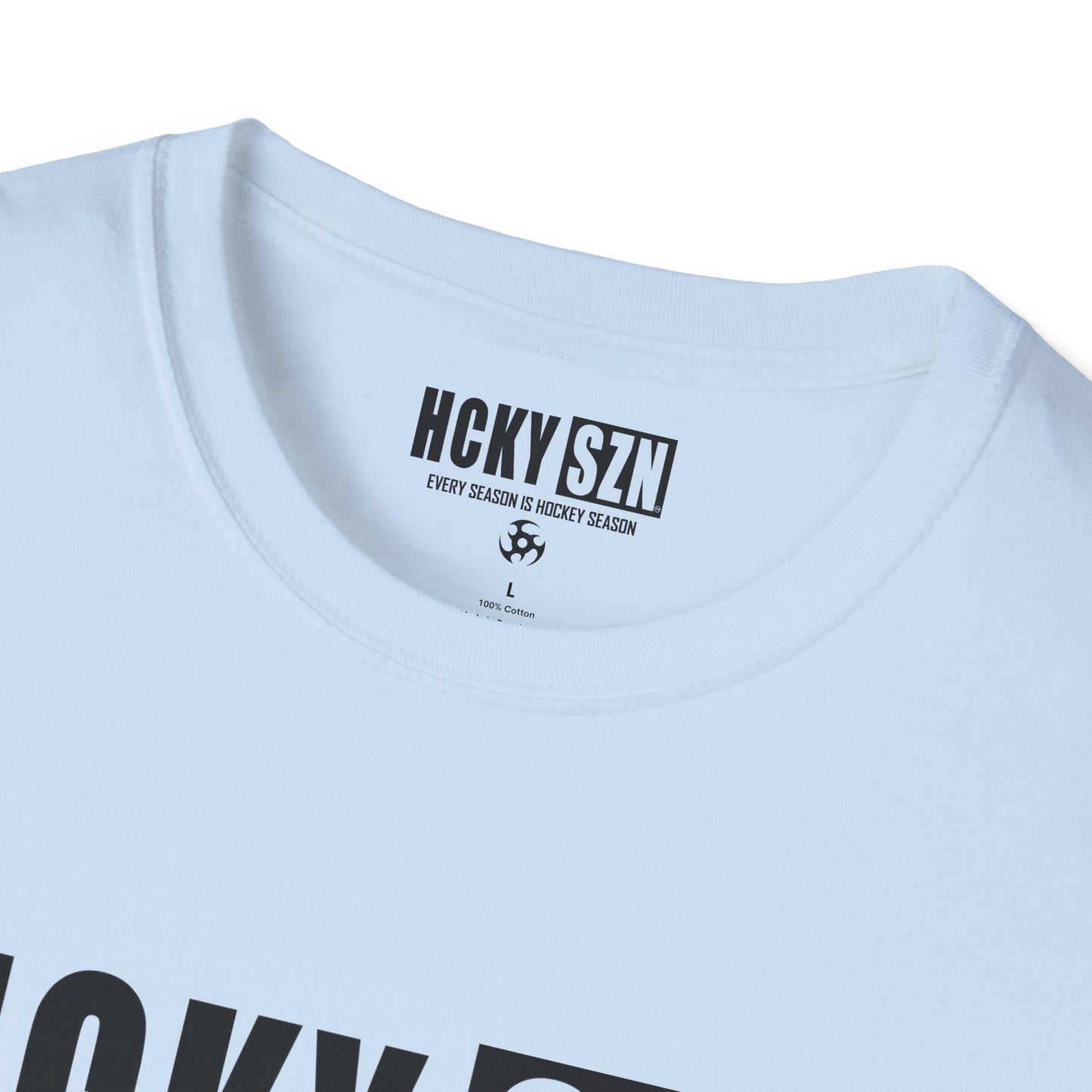 HCKY SZN Softstyle Tee Shirt (Light Blue)