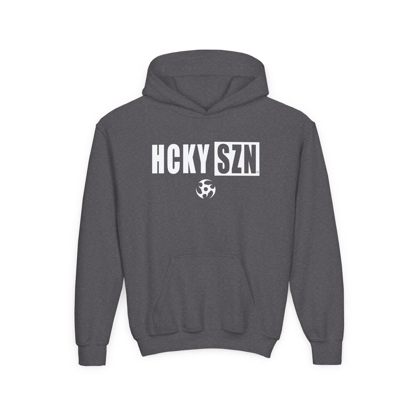 Youth HCKY SZN (White Logo) Hooded Sweatshirt - Various Colors