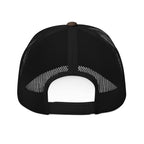 HCKY SZN Embroidered Black Camo Trucker Hat
