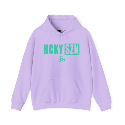 HCKY SZN (Seafoam Logo) Hooded Sweatshirt - Various Colors