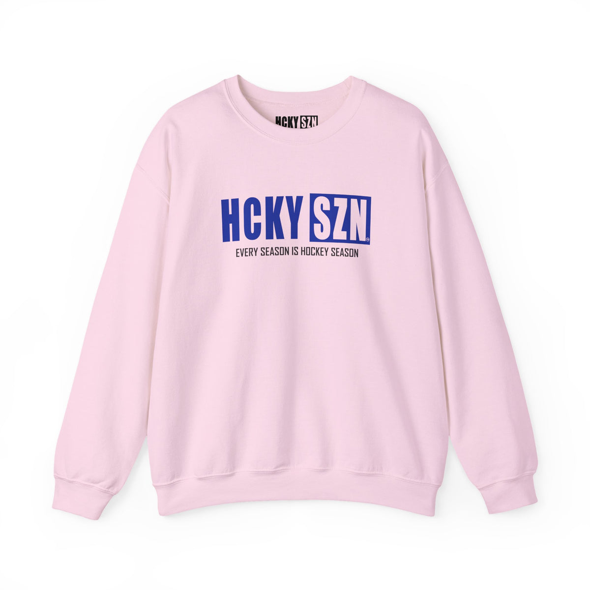 HCKY SZN Crewneck Sweatshirt (Royal Blue Logo) - Various Colors