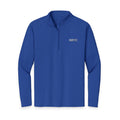 HCKY SZN Embroidered Quarter-Zip Pullover (Royal/White)