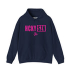 HCKY SZN (Hot Pink Logo) Hooded Sweatshirt - Various Colors