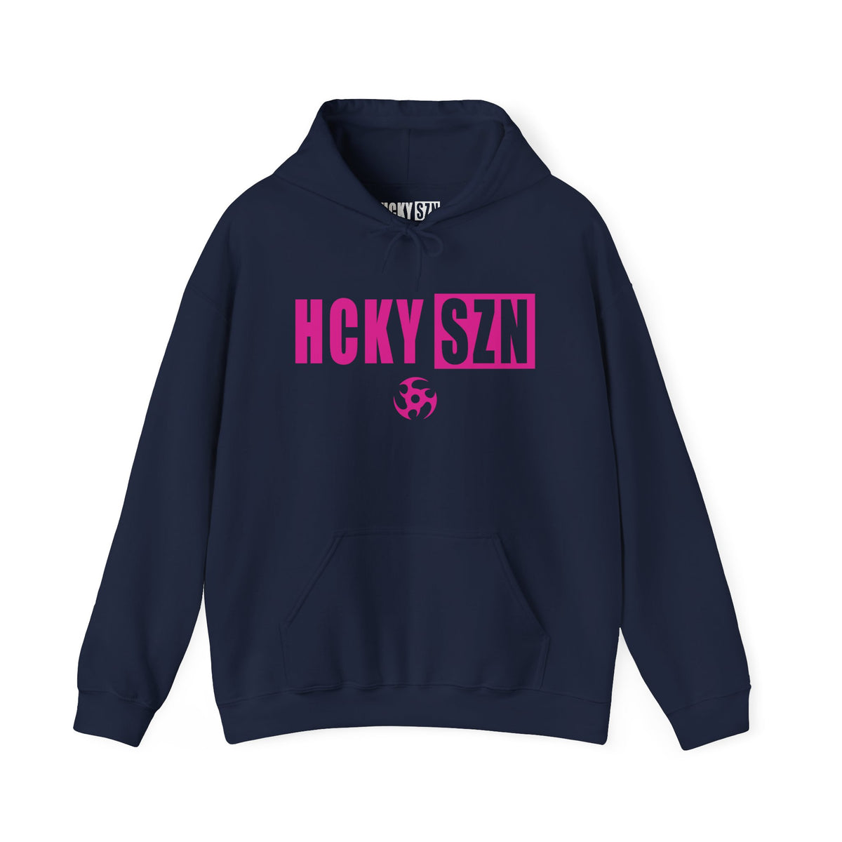 HCKY SZN (Hot Pink Logo) Hooded Sweatshirt - Various Colors