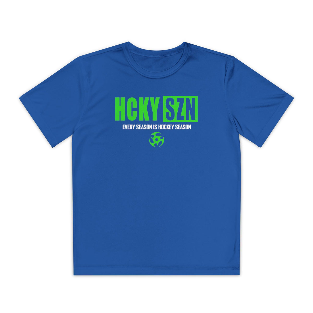 Every Season is HCKY SZN Youth Competitor Tee (Lime Logo) - Various Colors