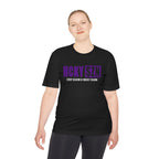 HCKYSZN Every Season Adult Performance Tee - Black/Purple