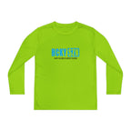 Every Season is HCKY SZN Youth Competitor Long Sleeve Tee (Sky Blue Logo) - Various Colors