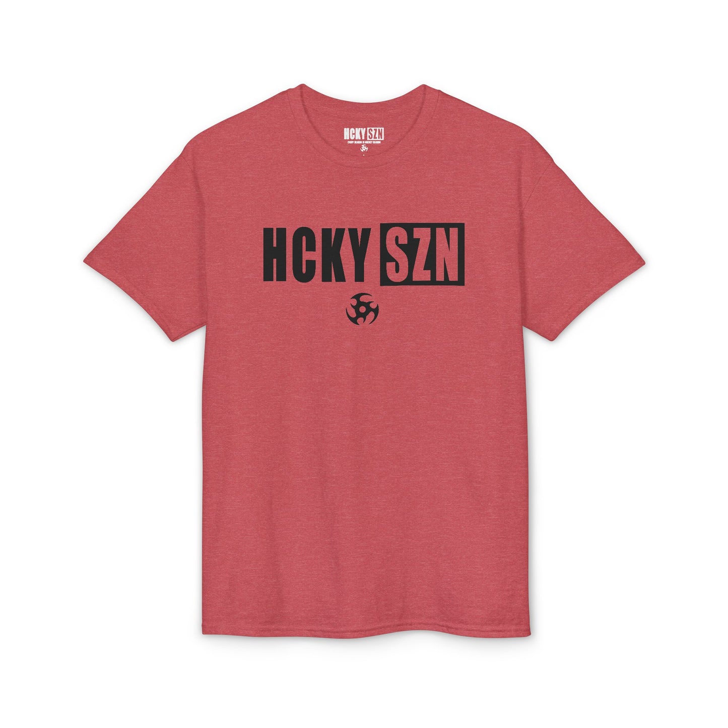 HCKY SZN Simple Star Logo DryBlend Tee Shirt (Black Logo) - Various Colors