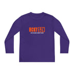 Every Season is HCKY SZN Youth Competitor Long Sleeve Tee (Orange Logo) - Various Colors