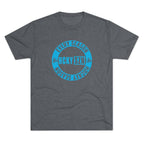 HCKY SZN Circle Logo TriBlend Tee Shirt (Sky Blue) - Various Colors