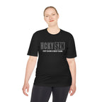 HCKYSZN Every Season Adult Performance Tee - Black/Smoke
