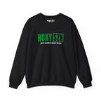 HCKY SZN Crewneck Sweatshirt (Green Logo) - Various Colors