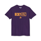 HCKY SZN Simple Star DryBlend Tee Shirt (Mango Logo) - Various Colors