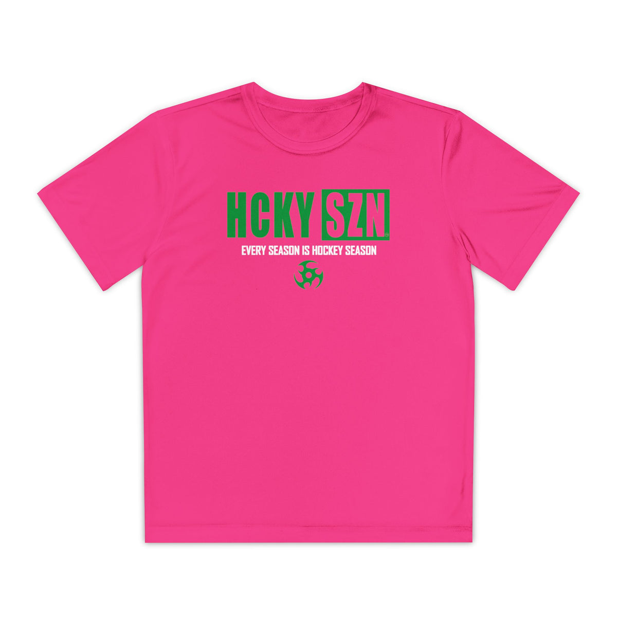 Every Season is HCKY SZN Youth Competitor Tee (Green Logo) - Various Colors