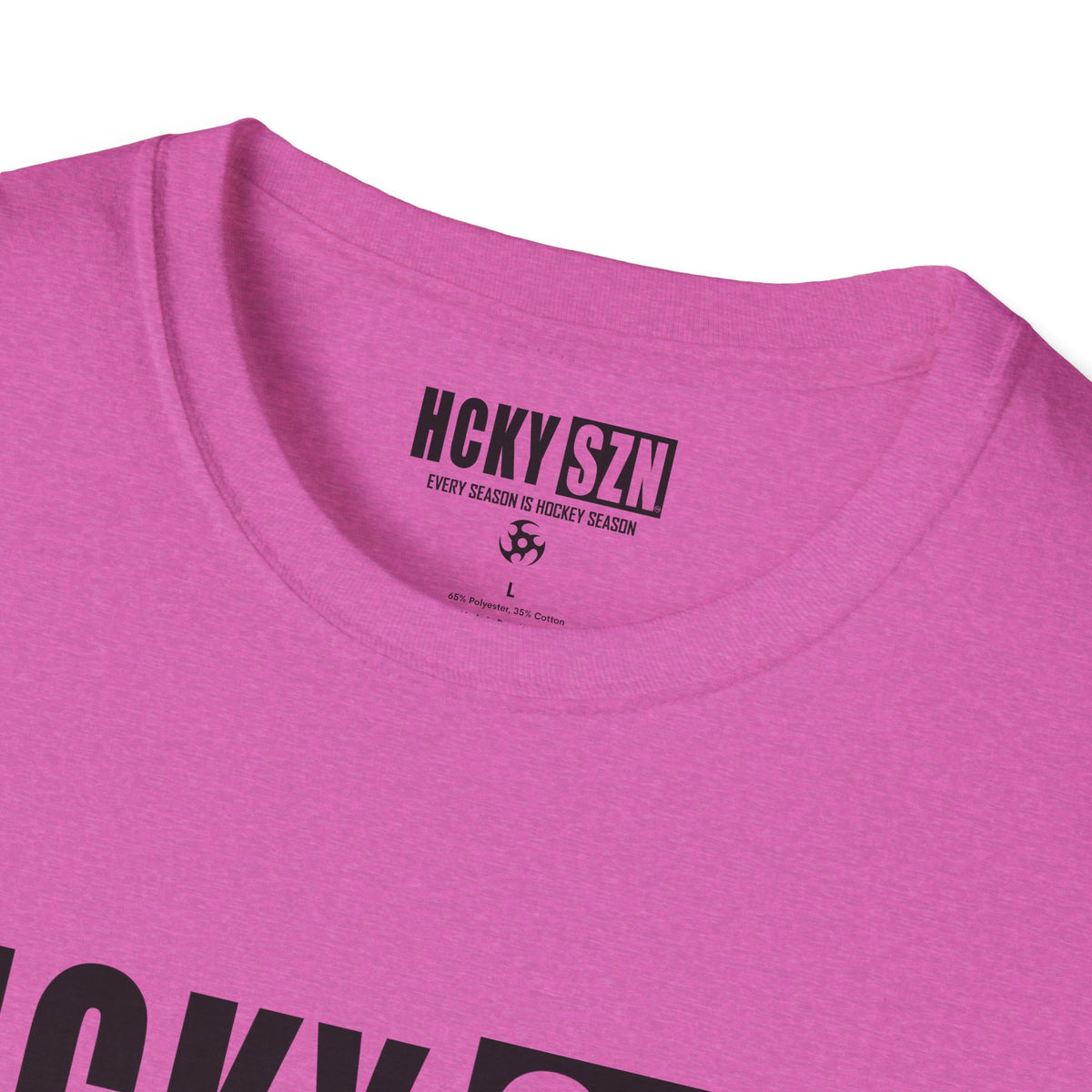HCKY SZN Softstyle Tee Shirt (Heather Berry)