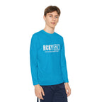 Every Season is HCKYSZN Youth Performance Long Sleeve Tee - White Logo