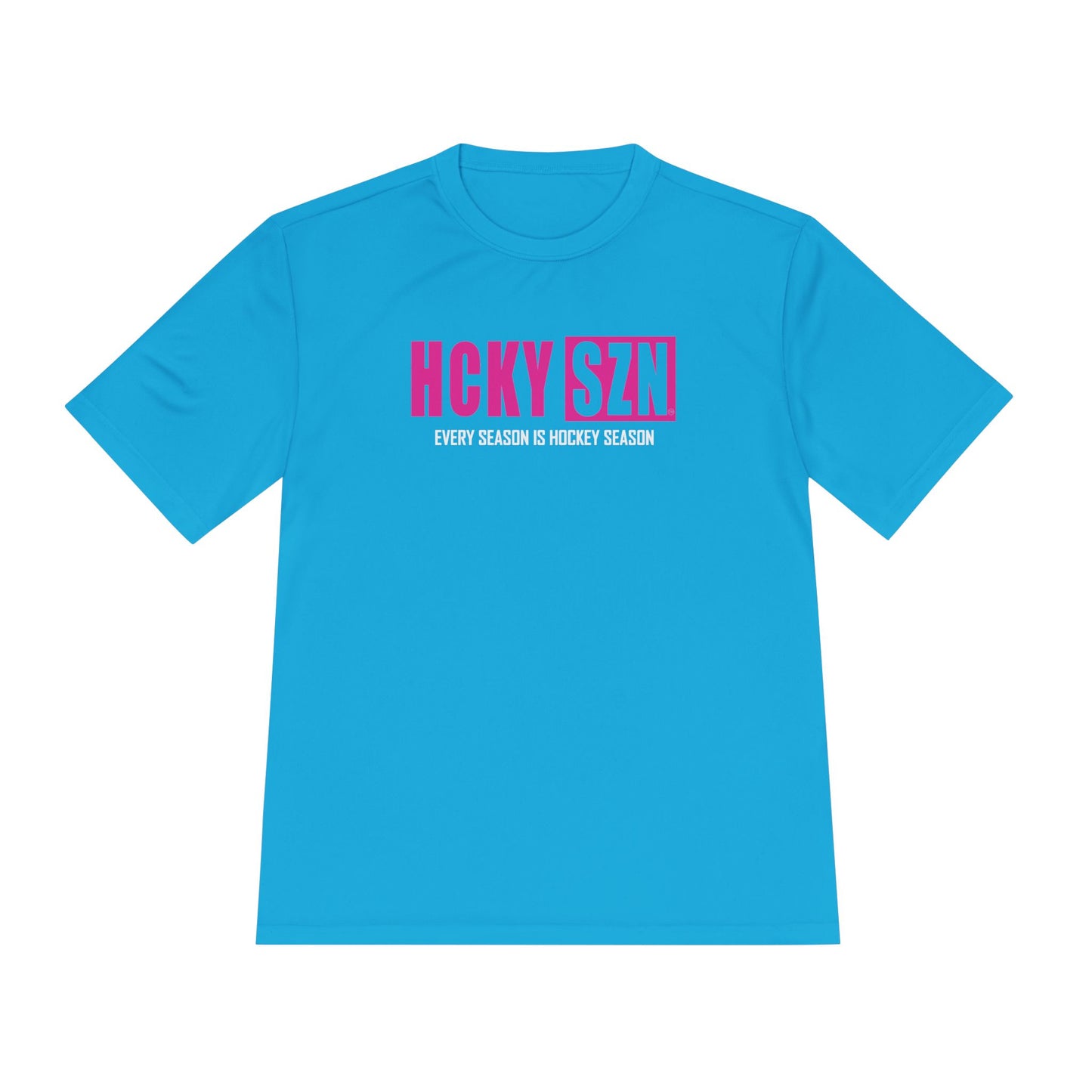 Every Season is HCKY SZN Performance Tee (Hot Pink Logo) - Various Colors