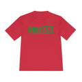 HCKYSZN (Flagship Logo) Adult Performance Tee - Red/Kelly Green