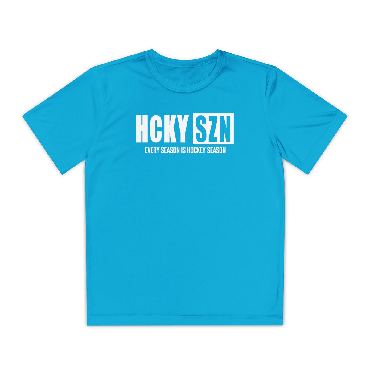 Every Season is HCKYSZN Youth Competitor Tee - White Logo