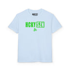 Youth HCKY SZN DryBlend Tee Shirt (Lime Logo) - Various Colors